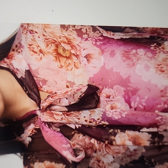 JOHNNY WAS CARINA SILK BLOUSE SIZE L - Picture 4 of 6